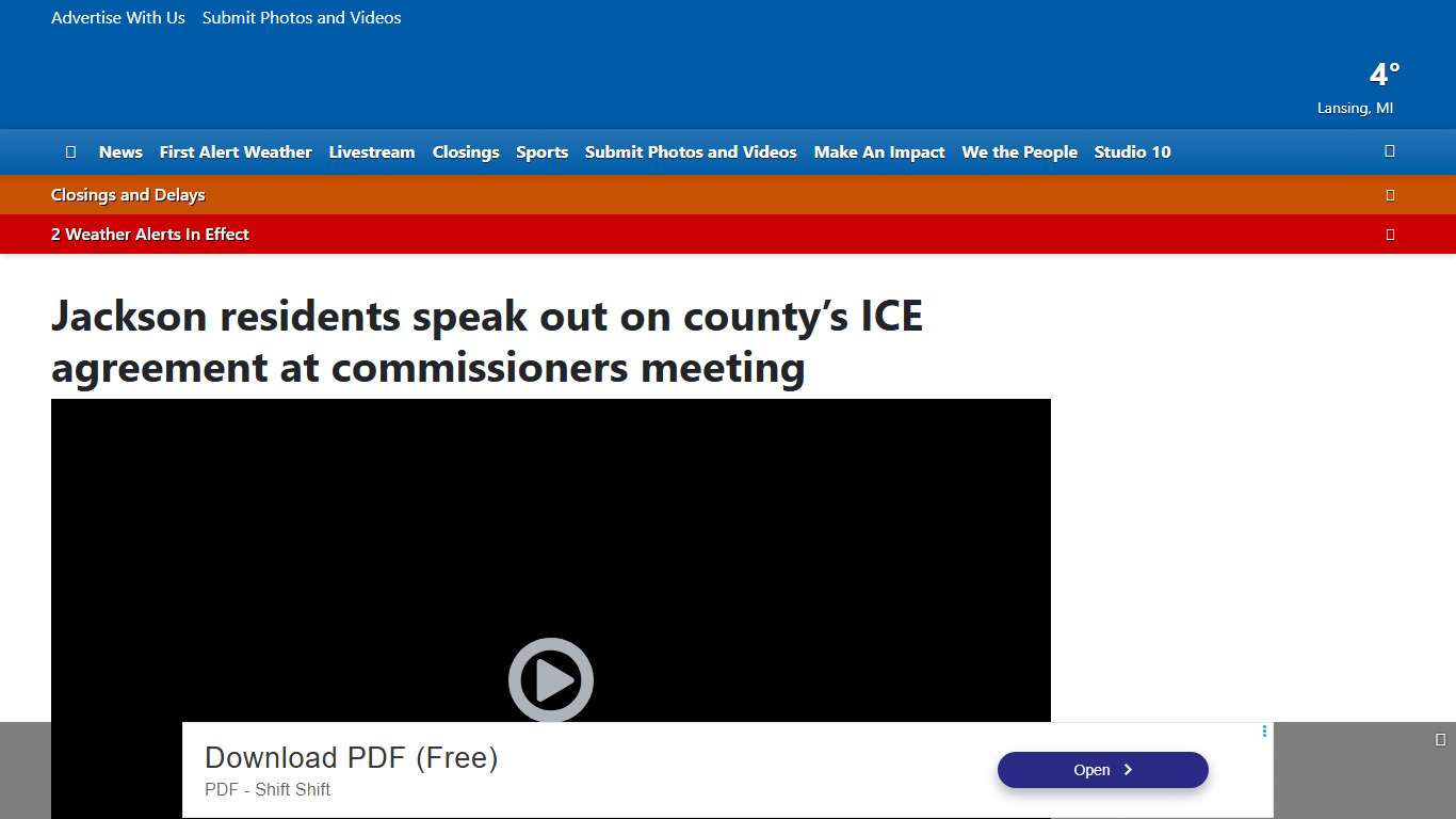Jackson residents speak out on county’s ICE agreement at commissioners meeting
